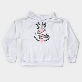 No Regrets Seam Ripper Kids Hoodie